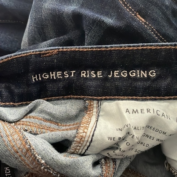 American Eagle Highest Rise Jeggings Next Level Stretch - Picture 9 of 11